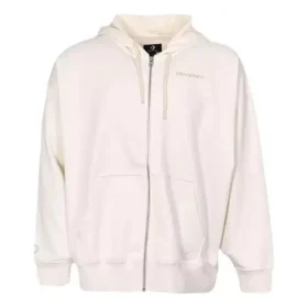 Sudadera con capucha oversize y cremallera completa Tallas asiáticas «Off White»