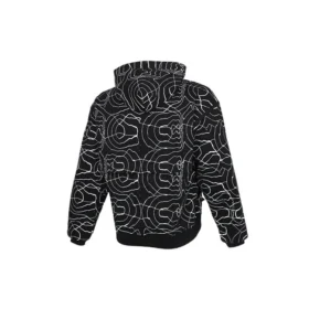 Sudadera con capucha para hombre de Converse, estilo athleisure, casual y deportivo, con estampado Splash Ink y forro polar, estampado completo