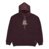 Sudadera con capucha Renew Retro, tallas asiáticas, «Burdeos»
