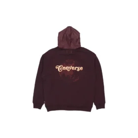 Sudadera con capucha Renew Retro, tallas asiáticas, «Burdeos»