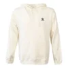 Sudadera con capucha Stand Fit Star Chev, tallas asiáticas, «Blanco crema»