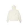 Sudadera con capucha Star, tallas asiáticas «Blanco Leche»