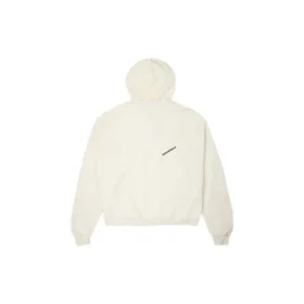 Sudadera con capucha Star, tallas asiáticas «Blanco Leche»