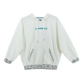 Sudadera con capucha Tiger Stripes de la serie Año Nuevo, color blanco leche