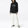 Sudadera con capucha Twisted Varsity Tallas asiáticas «Negro»