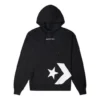 Sudadera con capucha y bolsillo en forma de estrella, tallas asiáticas, «Negro»