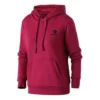 Sudadera con capucha y bordado de estrellas en forma de chevron, tallas asiáticas, «Dark Red»
