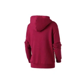 Sudadera con capucha y bordado de estrellas en forma de chevron, tallas asiáticas, «Dark Red»