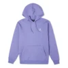 Sudadera con capucha y chevrón de estrellas bordadas Tallas asiáticas «Púrpura»
