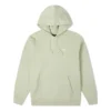 Sudadera con capucha y chevrón de estrellas bordadas, tallas asiáticas, «Verde»