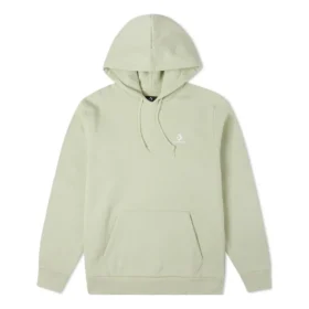 Sudadera con capucha y chevrón de estrellas bordadas, tallas asiáticas, «Verde»