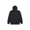 Sudadera con capucha y cremallera completa Go-To con estrella bordada y diseño en forma de V, corte estándar, tallas asiáticas «Negro»