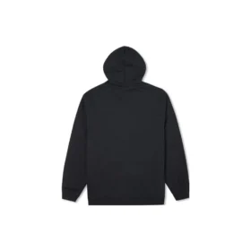 Sudadera con capucha y cremallera completa Go-To con estrella bordada y diseño en forma de V, corte estándar, tallas asiáticas «Negro»