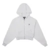 Sudadera con capucha y cremallera completa Retro Chuck, tallas asiáticas «Gris»