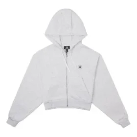 Sudadera con capucha y cremallera completa Retro Chuck, tallas asiáticas «Gris» Sudadera con capucha y cremallera completa Retro Chuck, tallas asiáticas «Gris»