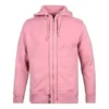 Sudadera con capucha y cremallera completa Tallas asiáticas «Pink»