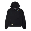 Sudadera con capucha y estampado Crafted Fashion, tallas asiáticas «Negro»