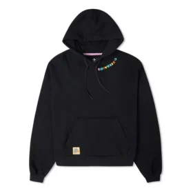 Sudadera con capucha y estampado Crafted Fashion, tallas asiáticas «Negro»