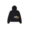 Sudadera con capucha y estampado Crafted Fashion, tallas asiáticas «Negro»