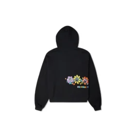Sudadera con capucha y estampado Crafted Fashion, tallas asiáticas «Negro»