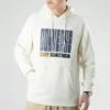 Sudadera con capucha y estampado de Equip Worldwide, tallas asiáticas «Blanco»