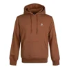 Sudadera con capucha y estampado de estrellas bordadas, tallas asiáticas, «Marrón»