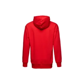 Sudadera con capucha y estampado de estrellas en forma de chevron, tallas asiáticas, «Rojo»