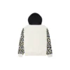 Sudadera con capucha y estampado de leopardo arcoíris Tallas asiáticas «Off White»