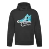 Sudadera con capucha y estampado de zapatillas Novelty Tallas asiáticas «Negro»