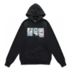 Sudadera con capucha y gráfico de cómic, tallas asiáticas «Negro»