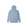 Sudadera con capucha y gráfico de gotas de pintura, tallas asiáticas, «Vintage Blue»
