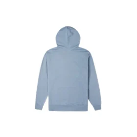 Sudadera con capucha y gráfico de gotas de pintura, tallas asiáticas, «Vintage Blue»