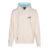 Sudadera con capucha y gráfico de nube arcoíris, tallas asiáticas «Egret»
