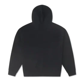 Sudadera con capucha y logo de calavera, tallas asiáticas, «Negro»
