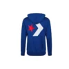 Sudadera con capucha y logotipo grande en forma de estrella y chevrón, tallas asiáticas «Azul»