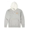 Sudadera con capucha y mangas largas bordada Converse x Bugs Bunny para hombre, estilo casual, color gris