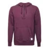 Sudadera con capucha y media cremallera, tallas asiáticas «Rojo»