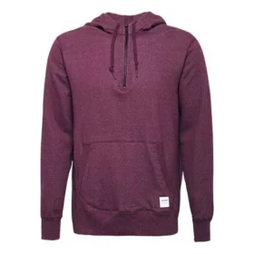 Sudadera con capucha y media cremallera, tallas asiáticas «Rojo» Sudadera con capucha y media cremallera, tallas asiáticas «Rojo»