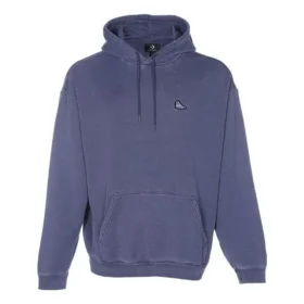 Sudadera con capucha y parche de zapatilla de ajuste holgado, tallas asiáticas, «Azul» Sudadera con capucha y parche de zapatilla de ajuste holgado, tallas asiáticas, «Azul»