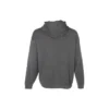 Sudadera con capucha y parche de zapatilla de corte holgado, tallas asiáticas «Negro gris»