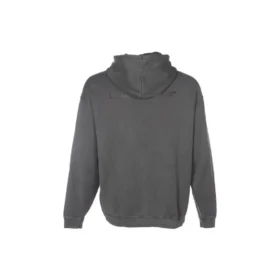 Sudadera con capucha y parche de zapatilla de corte holgado, tallas asiáticas «Negro gris» Sudadera con capucha y parche de zapatilla de corte holgado, tallas asiáticas «Negro gris»