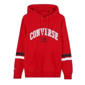 Sudadera con capucha y texto universitario, tallas asiáticas, «Rojo» Sudadera con capucha y texto universitario, tallas asiáticas, «Rojo»