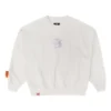 Sudadera con capucha YOTR Crew, tallas asiáticas, «Egret»