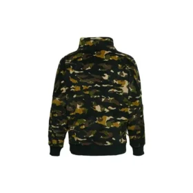 Sudadera con cuello de embudo de polar Archive Camo Tallas asiáticas «Camo Green»