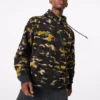 Sudadera con cuello de embudo de polar Archive Camo Tallas asiáticas «Camo Green»