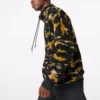 Sudadera con cuello de embudo de polar Archive Camo Tallas asiáticas «Camo Green»