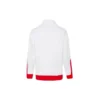 Sudadera con cuello de embudo estampada, tallas asiáticas «Rojo»