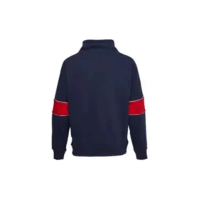 Sudadera con cuello en V y cremallera corta Chuck Taylor All Star Tallas asiáticas «Azul marino»
