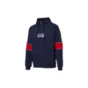 Sudadera con cuello en V y cremallera corta Chuck Taylor All Star Tallas asiáticas «Azul marino»