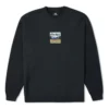 Sudadera con cuello redondo y gráfico Counter Climate, tallas asiáticas «Black»